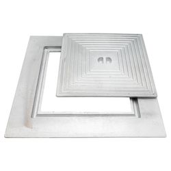 Couvercles en aluminium