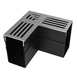 STARDRAIN 65x100 COIN INOXYDABLE