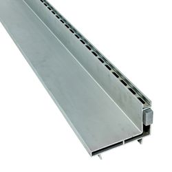 ALU SIDE LINE 65 OPZETSLEUF 100CM H=82MM VH=65MM