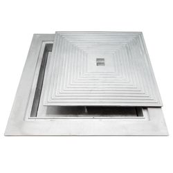 ALU DEKSEL DUBBEL BODEM KM=500X300 VO=331X130 H=61