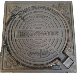 GY DEKSEL VOOR PUT Ø315MM B125 REGENWATER FLUVIUS COPRO