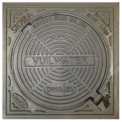 GY DEKSEL VOOR PUT Ø250MM B125 VUILWATER FLUVIUS COPRO