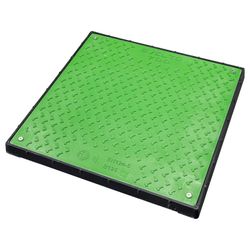 SVELTO PLUS KM=690X690 VO=600X600 B125 44MM GROEN RAL6010